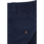 Plus-size multi-pocket work trousers – 240 g/m2 orange colour seventh view