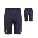 Two-tone cotton-polyester work shorts – 240 g/m2 main view