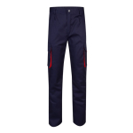 Twill multi-pocket work trousers – 200 g/m2 red colour second view