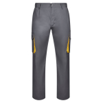 Twill multi-pocket work trousers – 200 g/m2 yellow colour second view