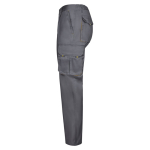 Twill multi-pocket work trousers – 200 g/m2 yellow colour third view