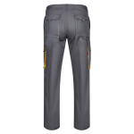 Twill multi-pocket work trousers – 200 g/m2 yellow colour