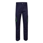 Twill multi-pocket work trousers – 200 g/m2 green colour second view