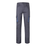 Twill multi-pocket work trousers – 200 g/m2 light blue colour second view