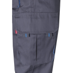 Twill multi-pocket work trousers – 200 g/m2 light blue colour fifth view