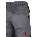 Cotton-polyester multi-pocket work trousers – 200 g/m2 red colour sixth view