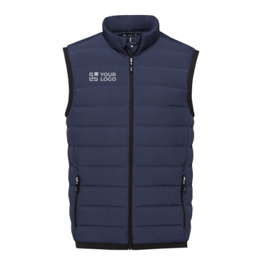 Men’s down gilet in polyester, 164 g/m², Elevate Life