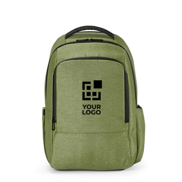 Recycled nylon waterproof laptop backpack, 15.6"