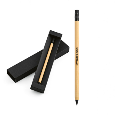 Infinity pencil bamboo body and eraser