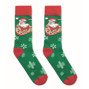 Christmas socks in a gift box (large sizes 43-46)