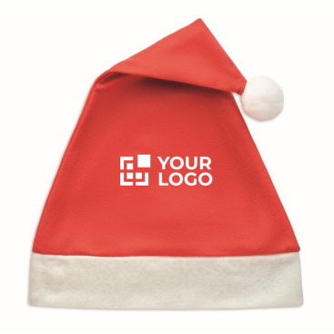 Classic Santa Claus hat made of RPET