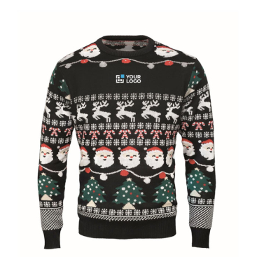 Christmas jumper with 10 LED lights, size L/XL