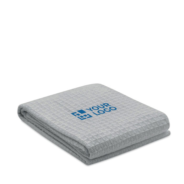 Lightweight cotton waffle blanket, 300 g/m2