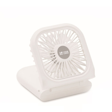 Foldable fan for desk or mobile phone with 4 modes