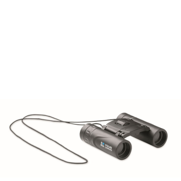 Compact ABS binoculars with matching wrist strap