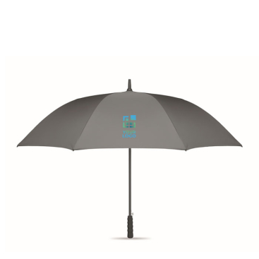 Windproof RPET pongee umbrella with automatic opening, Ø116