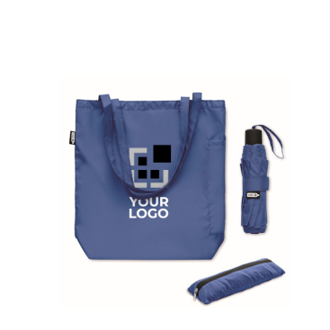 Windproof umbrella with pouch and storage compartment, Ø100