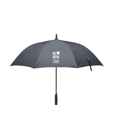 Elegant stormproof umbrella, 190T pongee, Ø 116