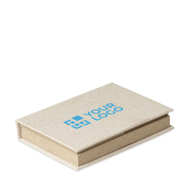 Eco-friendly notepad made from grass paper