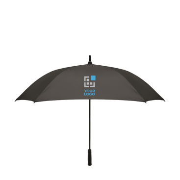 Stormproof square umbrella with fiberglass frame, Ø 116