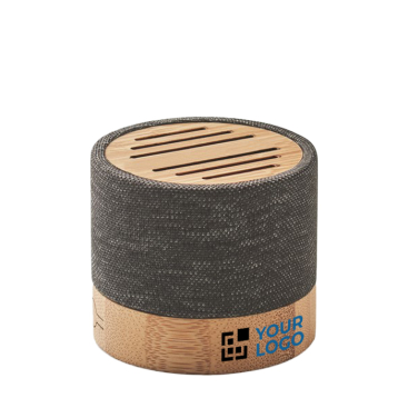 5.3 speaker made of RPET & bamboo with hands-free system