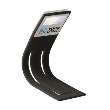 Flexible reading light in black and white