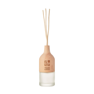 Aroma diffuser in beech, 3 fragrance sticks