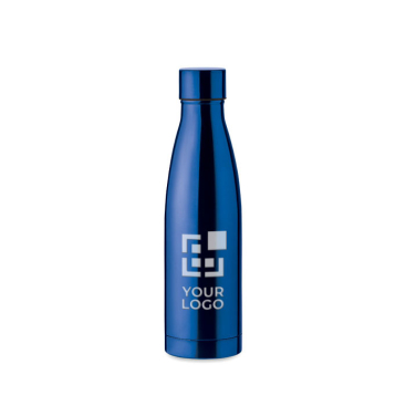 Printed stainless steel thermos bottle with logo, 500 ml