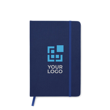 RPET notebook with recycled pages for promos