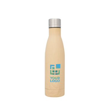 Bottle with wooden cover, 500 ml