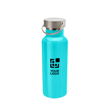 Recycled stainless steel bottle, ideal for water, 500 ml