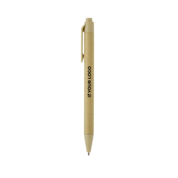 Pen made from sustainable materials with black ink