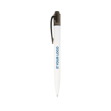 Two-tone pen made from recycled marine plastic, black ink