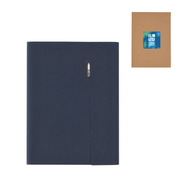 Recycled polyester portfolio with cardholder and mobile stand