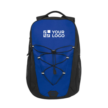 Polyester backpack with several pockets, 15.6’’