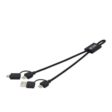 6-in-1 data transfer and charging cable for devices