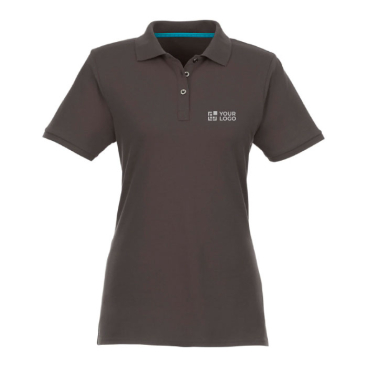 Women's polo shirt made of organic cotton and recycled polyester, 220 g/m², Elevate NXT