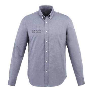 Cotton Oxford shirt for men, 142 g/m², Elevate Life