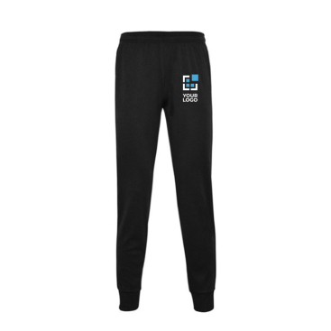 Unisex polyester sports trousers with elastic waist, 220 g/m², Roly