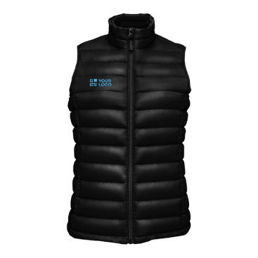 Padded women's corporate gilet, sorona and polyester, SOL'S Wilson BW