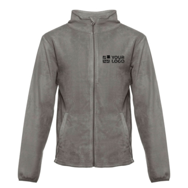 Branded fleece and polyester jacket, 260 g/m2, THC Helsinki