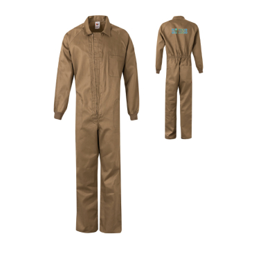 Work overalls, cotton and polyester, with zip, 200 g/m2, 