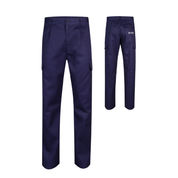 Trousers, cotton and polyester, elastic waistband, 190 g/m2, 