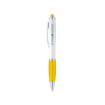 Touch pen with non-slip surface and black ink, Toptouch