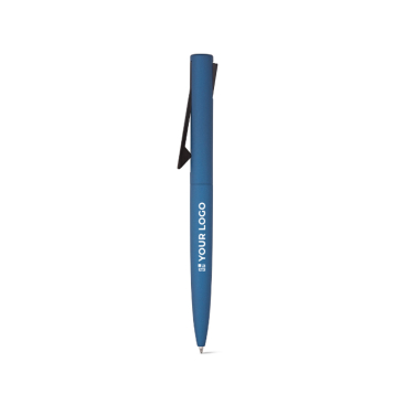 Original metal ballpoint pen with plastic clip