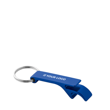 Metal keyring with bottle opener, Aluhandle