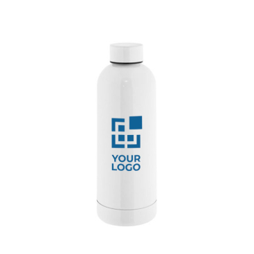 90% recycled stainless steel bottle with matte finish, 550ml