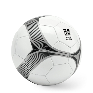 Football in a classic black and white design