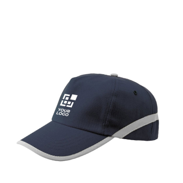 Cap with reflective elements Velcro close, Reflect