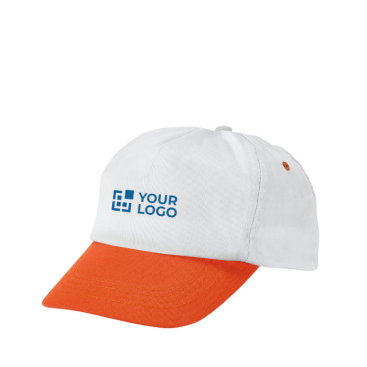 Cap made of polyester, Visor